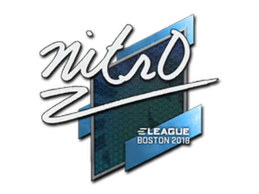 Sticker | nitr0 | Boston 2018