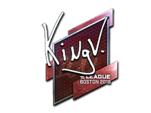 Sticker | kNgV- (Foil) | Boston 2018