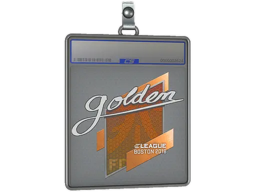 Sticker Slab | Golden | Boston 2018