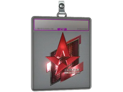 Sticker Slab | Astralis (Foil) | Boston 2018