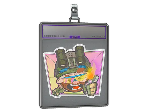 Sticker Slab | Try Hard (Holo)