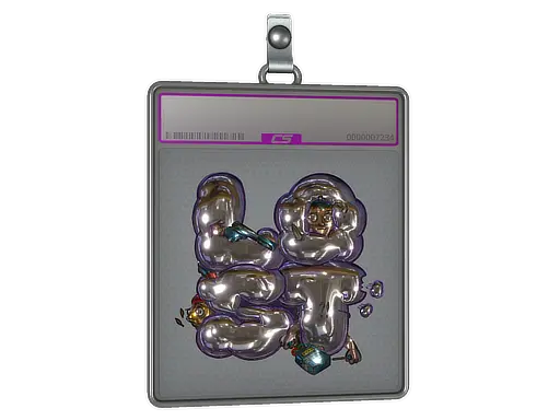 Sticker Slab | Lost In Smoke (Foil)