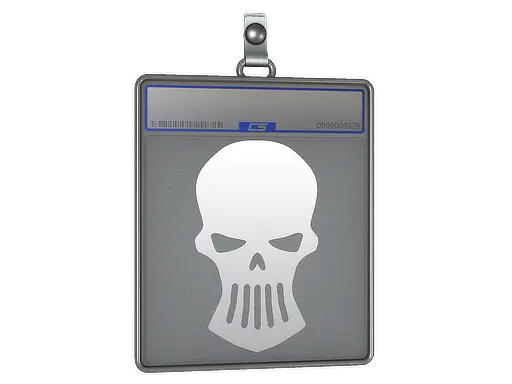Sticker Slab | Silver Skulls