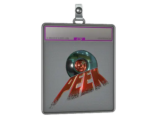 Sticker Slab | Peek Me (Foil)