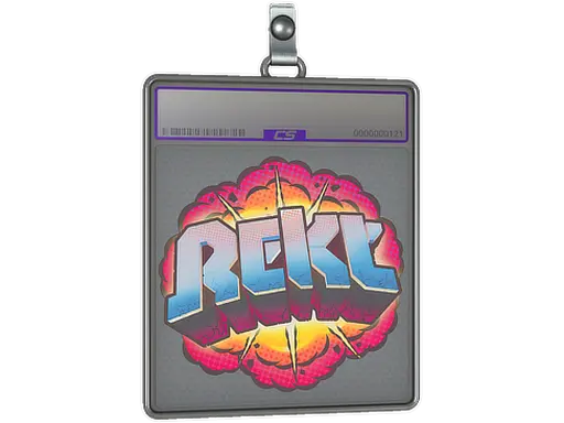 Sticker Slab | Rekt (Holo)