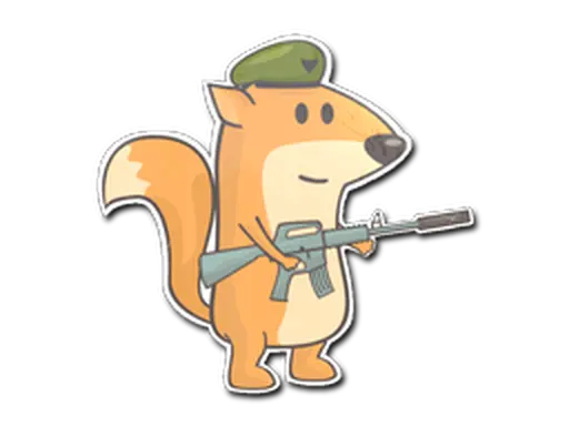 Sticker | Doru The Fox