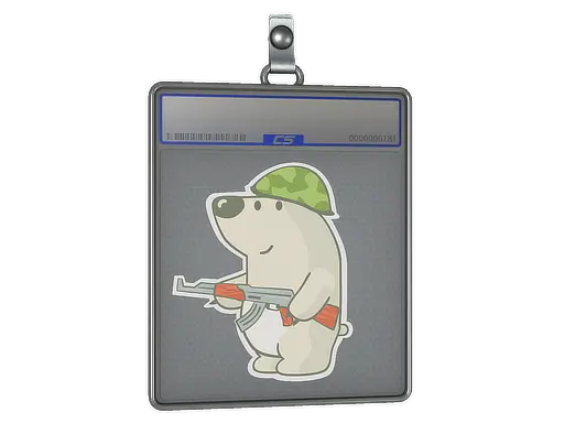 Sticker Slab | Nelu the Bear