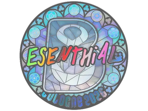 Sticker | esenthial (Holo) | Cologne 2026