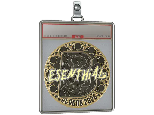 Sticker Slab | esenthial (Gold) | Cologne 2026