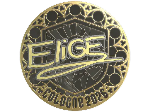 Sticker | EliGE (Gold) | Cologne 2026