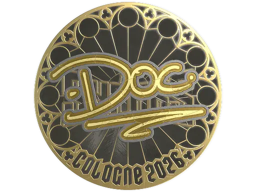 Sticker | doc (Gold) | Cologne 2026