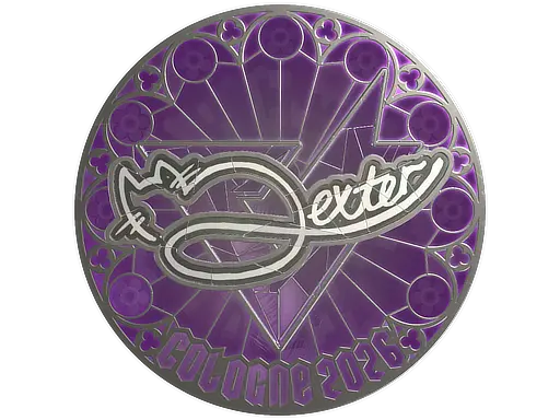 Sticker | dexter (Foil) | Cologne 2026