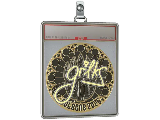 Sticker Slab | gr1ks (Gold) | Cologne 2026