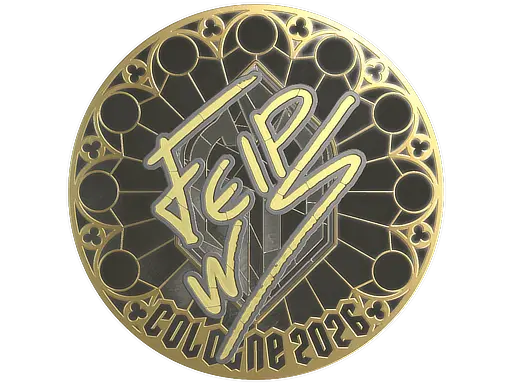 Sticker | felps (Gold) | Cologne 2026
