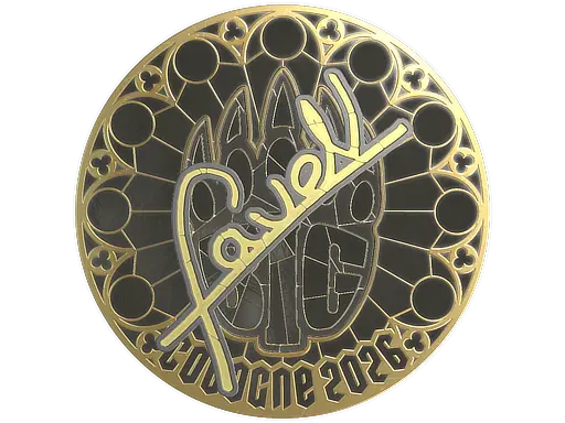 Sticker | faveN (Gold) | Cologne 2026