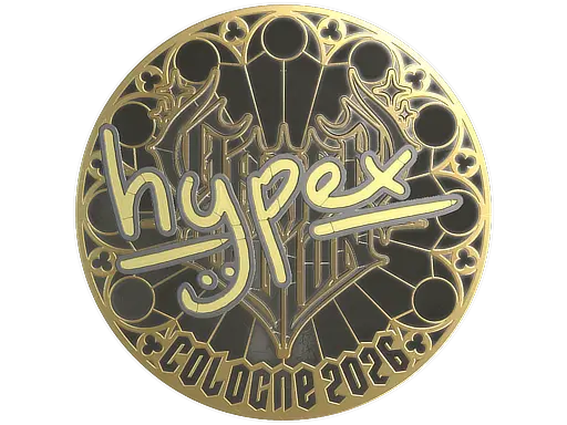 Sticker | hypex (Gold) | Cologne 2026