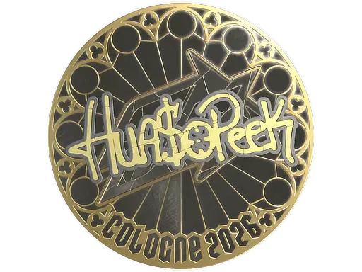 Sticker | HUASOPEEK (Gold) | Cologne 2026