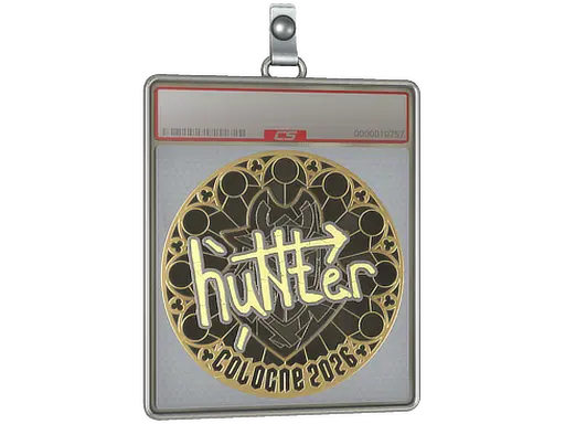 Sticker Slab | huNter- (Gold) | Cologne 2026