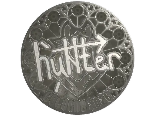 Sticker | huNter- (Foil) | Cologne 2026