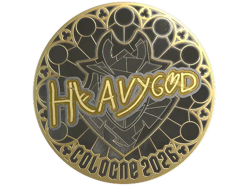 Sticker | Heavygod (Gold) | Cologne 2026