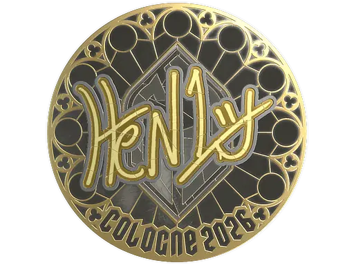 Sticker | HEN1 (Gold) | Cologne 2026