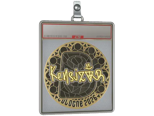 Sticker Slab | kensizor (Gold) | Cologne 2026