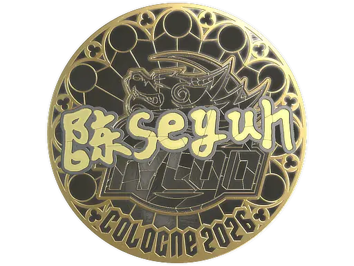 Sticker | Moseyuh (Gold) | Cologne 2026