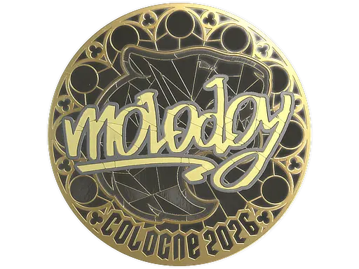Sticker | molodoy (Gold) | Cologne 2026
