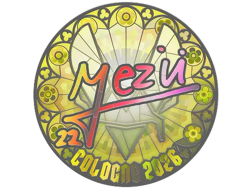 Sticker | mezii (Holo) | Cologne 2026