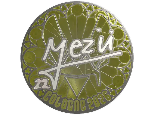 Sticker | mezii (Foil) | Cologne 2026