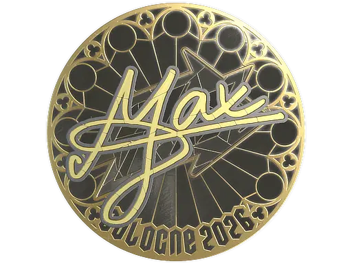 Sticker | max (Gold) | Cologne 2026