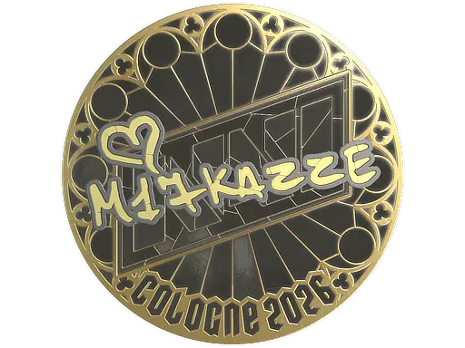 Sticker | makazze (Gold) | Cologne 2026
