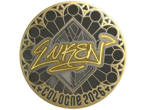 Sticker | luken (Gold) | Cologne 2026