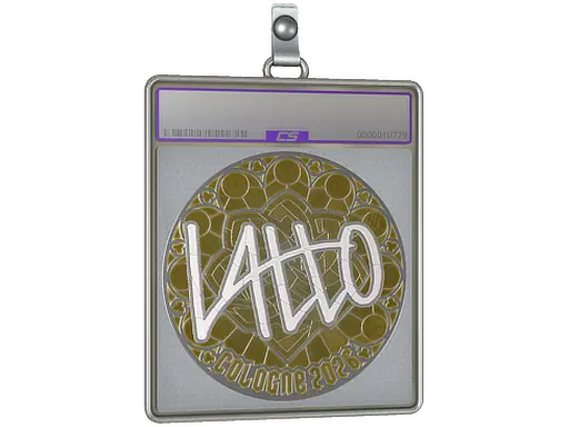 Sticker Slab | latto (Foil) | Cologne 2026