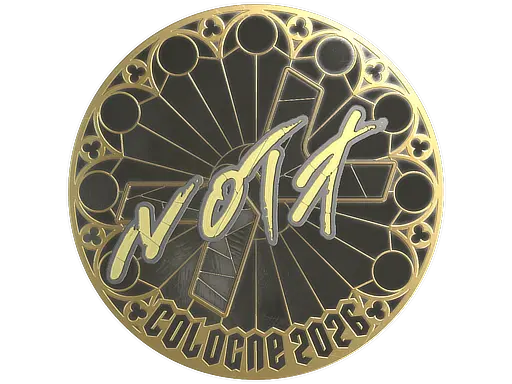 Sticker | nota (Gold) | Cologne 2026