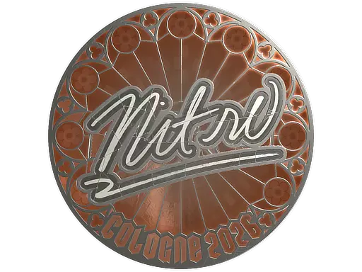 Sticker | nitr0 (Foil) | Cologne 2026