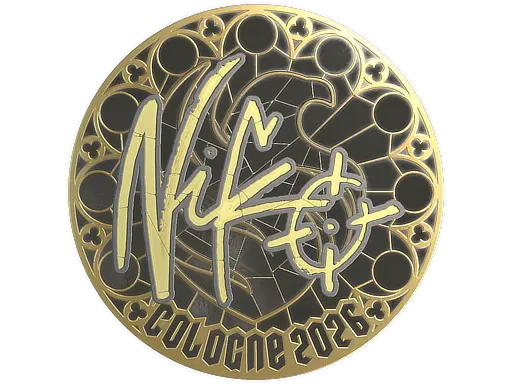 Sticker | NiKo (Gold) | Cologne 2026