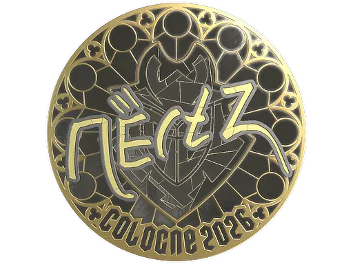 Sticker | NertZ (Gold) | Cologne 2026