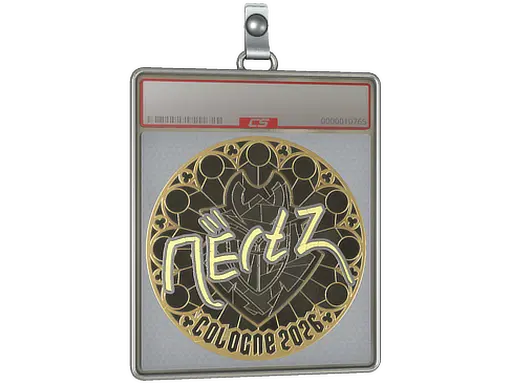 Sticker Slab | NertZ (Gold) | Cologne 2026