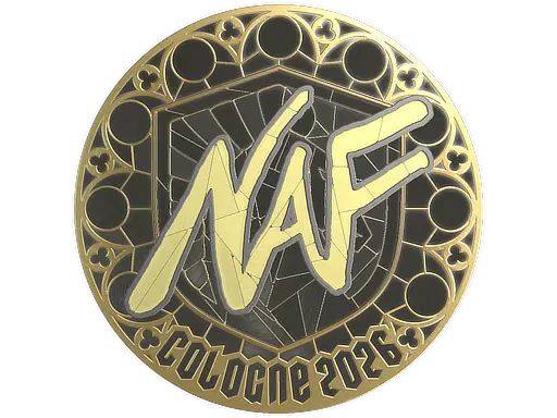 Sticker | NAF (Gold) | Cologne 2026
