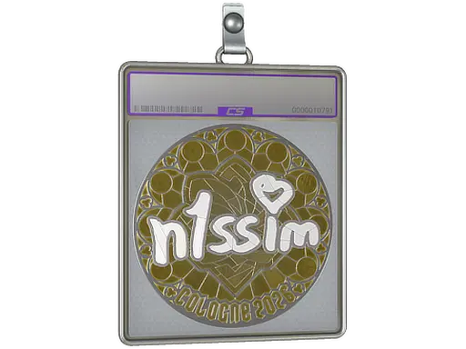 Sticker Slab | n1ssim (Foil) | Cologne 2026