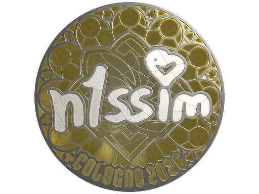 Sticker | n1ssim (Foil) | Cologne 2026