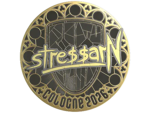 Sticker | stressarN (Gold) | Cologne 2026