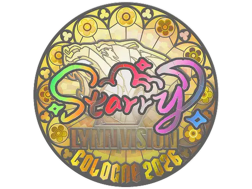 Sticker | Starry (Holo) | Cologne 2026