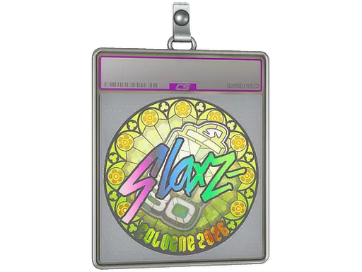 Sticker Slab | slaxz- (Holo) | Cologne 2026