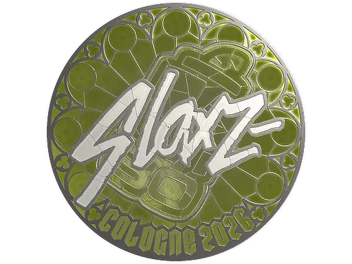 Sticker | slaxz- (Foil) | Cologne 2026