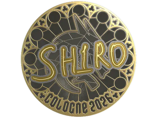 Sticker | sh1ro (Gold) | Cologne 2026