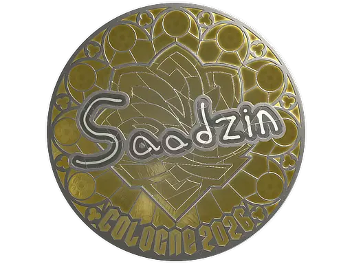 Sticker | saadzin (Foil) | Cologne 2026