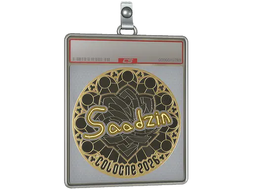 Sticker Slab | saadzin (Gold) | Cologne 2026