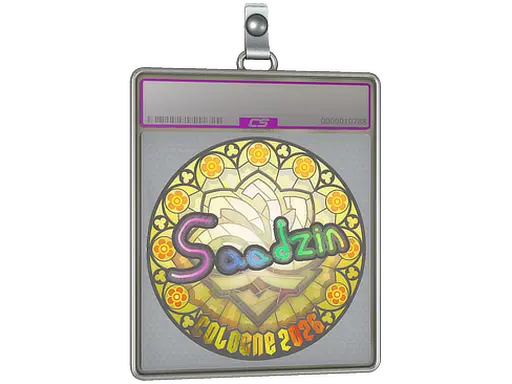 Sticker Slab | saadzin (Holo) | Cologne 2026